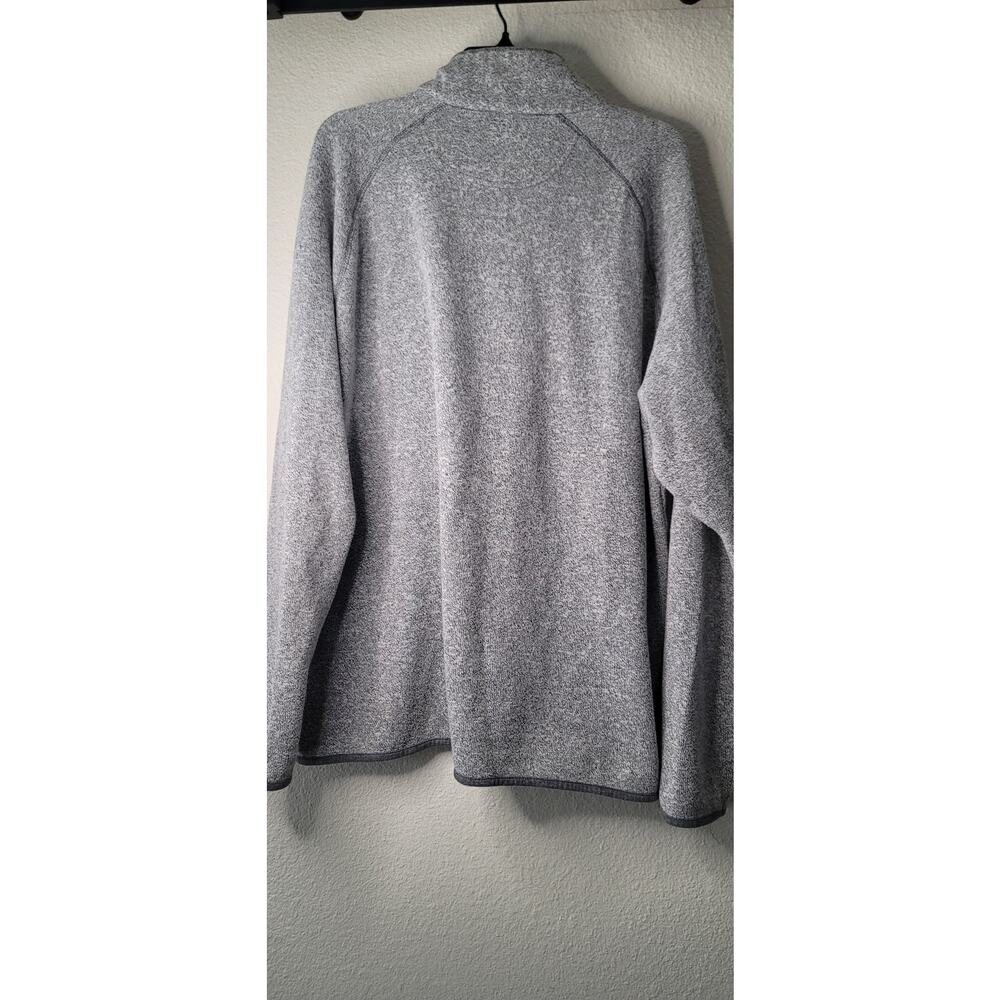 Quarter-zip Pullover Sweatshirt Disney Mickey Triangle Embroidered Logo Men's XL - Picture 4 of 8